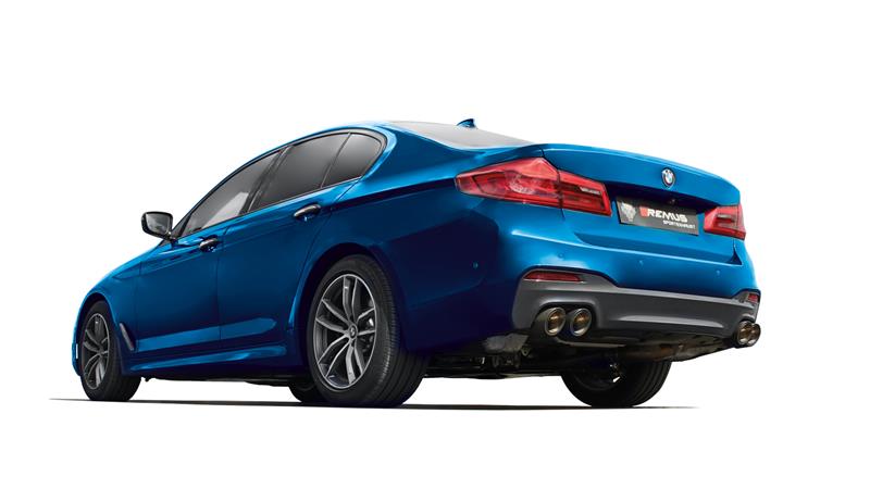 Remus Endschlldämpfer inkl. EG für BMW G30 M550ix