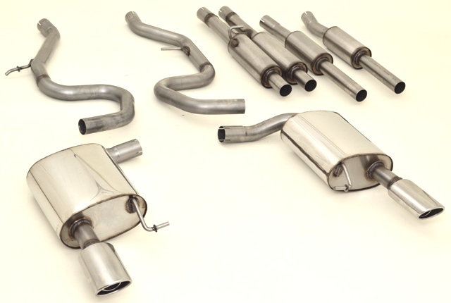 Friedrich Motorsport 2x55mm Duplex-Anlage VW Passat 3C B7
