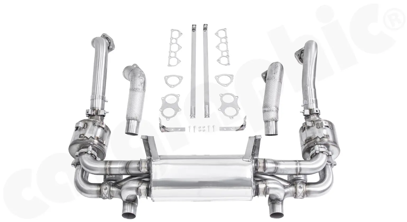 CARGRAPHIC Abgasanlage für Porsche 718 GTS GT4 