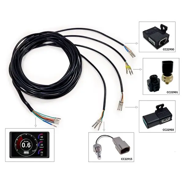 CANchecked ANC04 AIN-Kabelbaum 300cm für Sensoren 