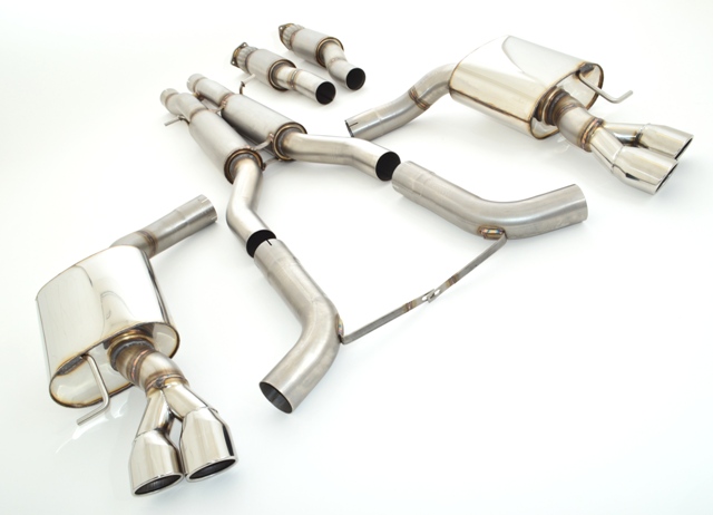 Friedrich Motorsport 2x76mm Duplex-Anlage Audi S6 4F Quattro