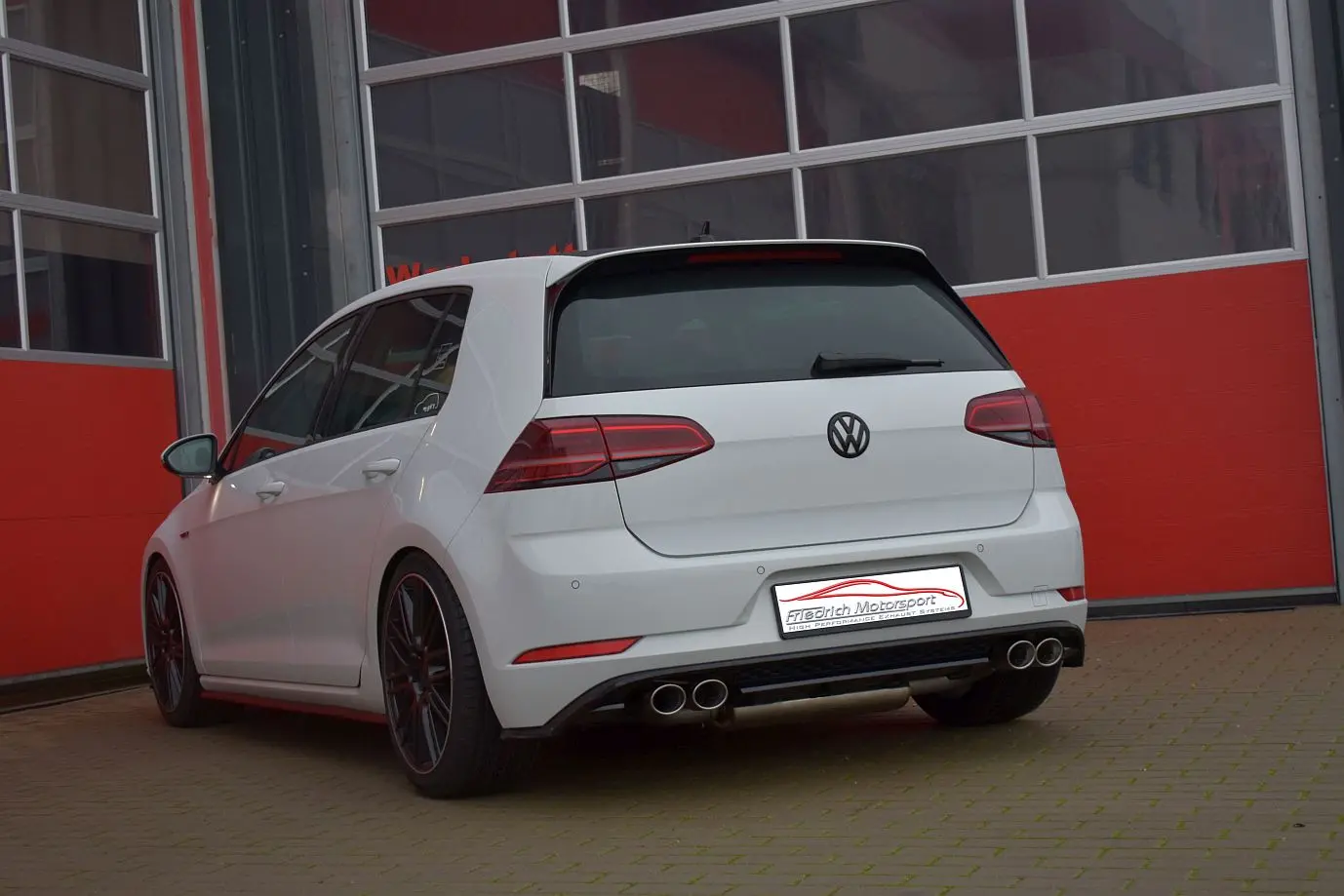 Friedrich Motorsport Gruppe A Duplex-Anlage VW Golf VII GTE