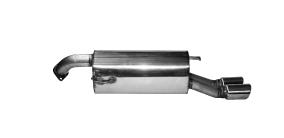 Bastuck Sportauspuff Kia Rio III UB 2x76mm schräg