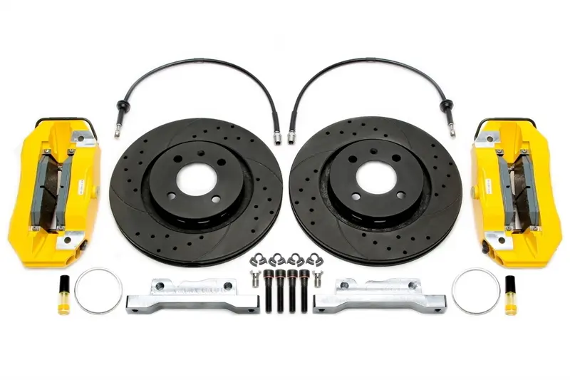 TA Technix 4-​Kolben Bremsanlage 280mmx22mm/Upgrade Kit passend für Vorderachse Smart Typ 453