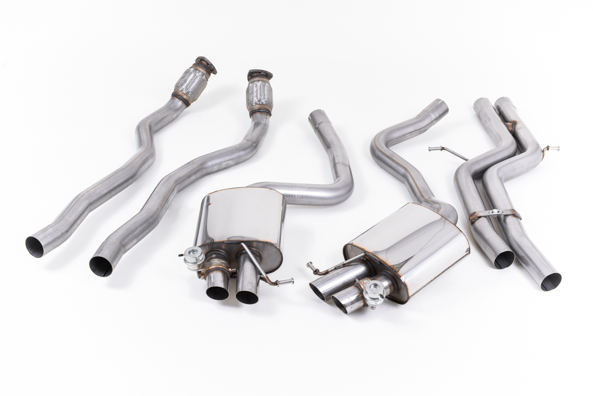 Milltek Komplettanlage (non-resonated) für Audi RS5 B8