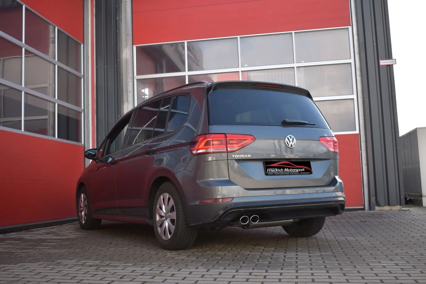 Friedrich Motorsport Sportendschalldämpfer VW Touran 5T