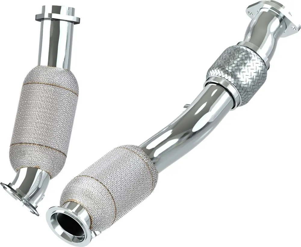 Capristo Downpipe inkl. 250 Zellen Sportkats für BMW M3/F4 G8X & X3M/X4M inkl. ECE Gutachten