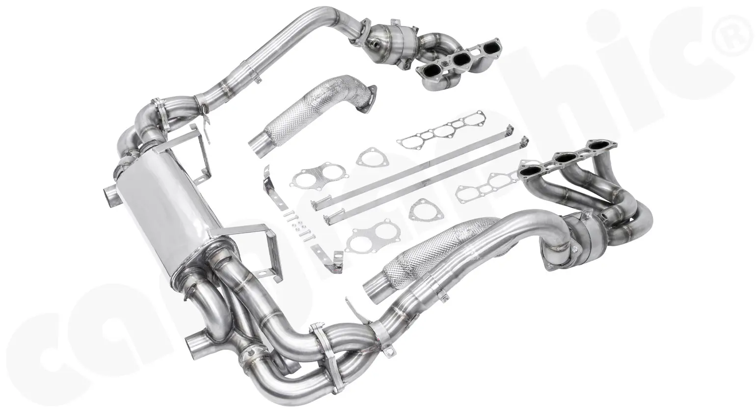 CARGRAPHIC Motorsport-Auspuff für Porsche 718 Bild