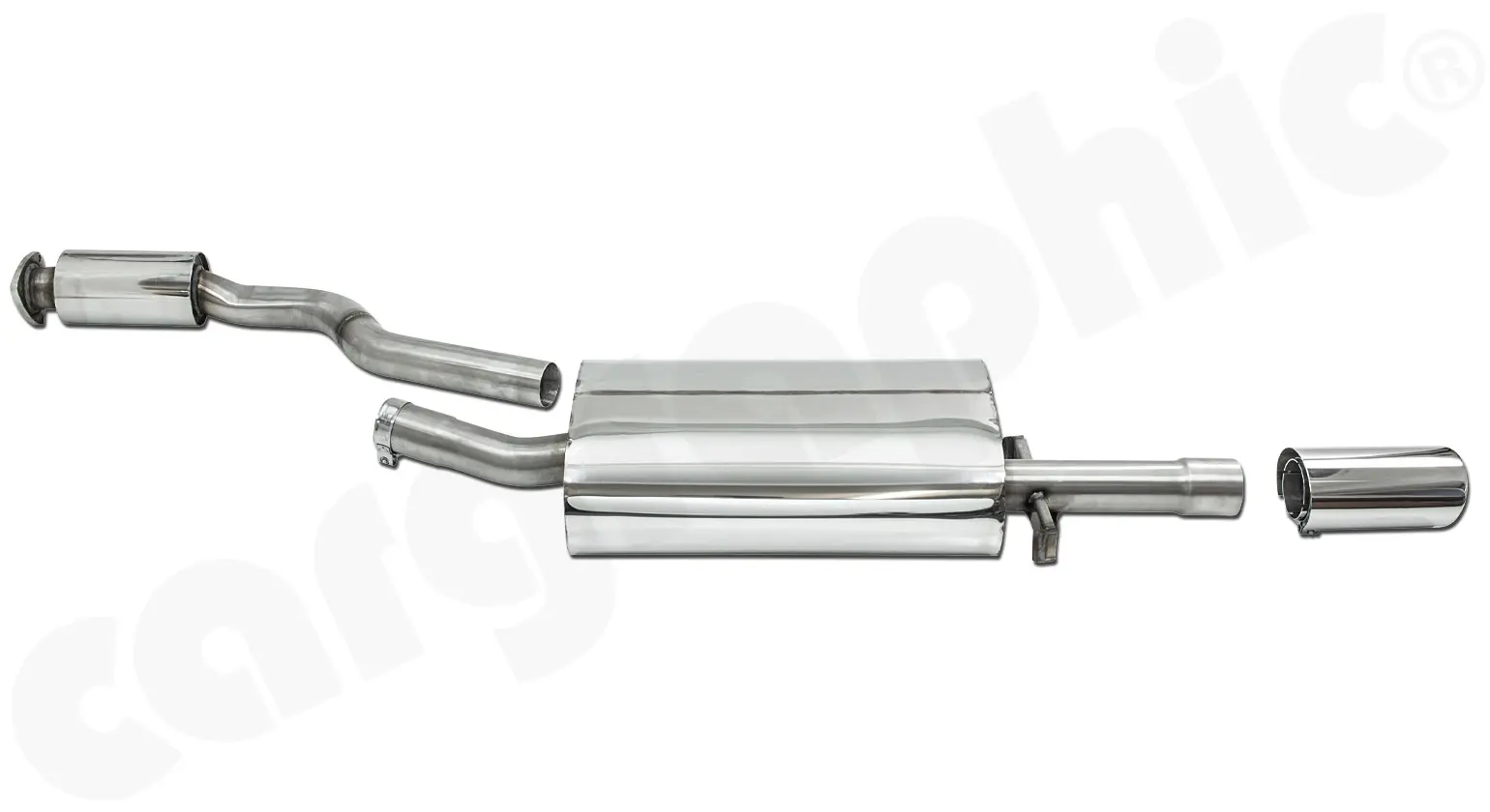 CARGRAPHIC Sport Endschalldämpfer für Porsche 944 kaufen