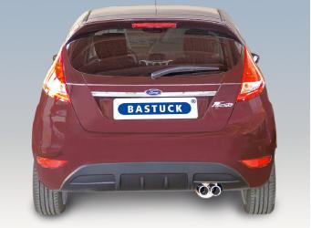 Bastuck Sportauspuff Ford Fiesta VI JA8 2x70mm Foto