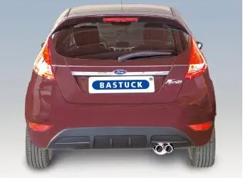 Bastuck Sportauspuff Ford Fiesta VI JA8 2x70mm Foto