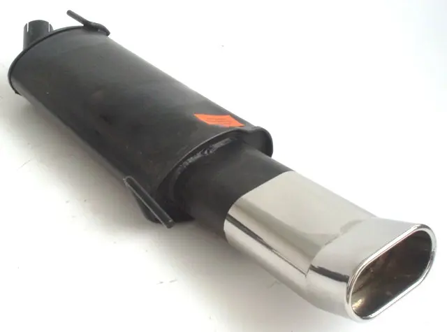 Friedrich Motorsport Sportendschalldämpfer aluminierter Stahl 