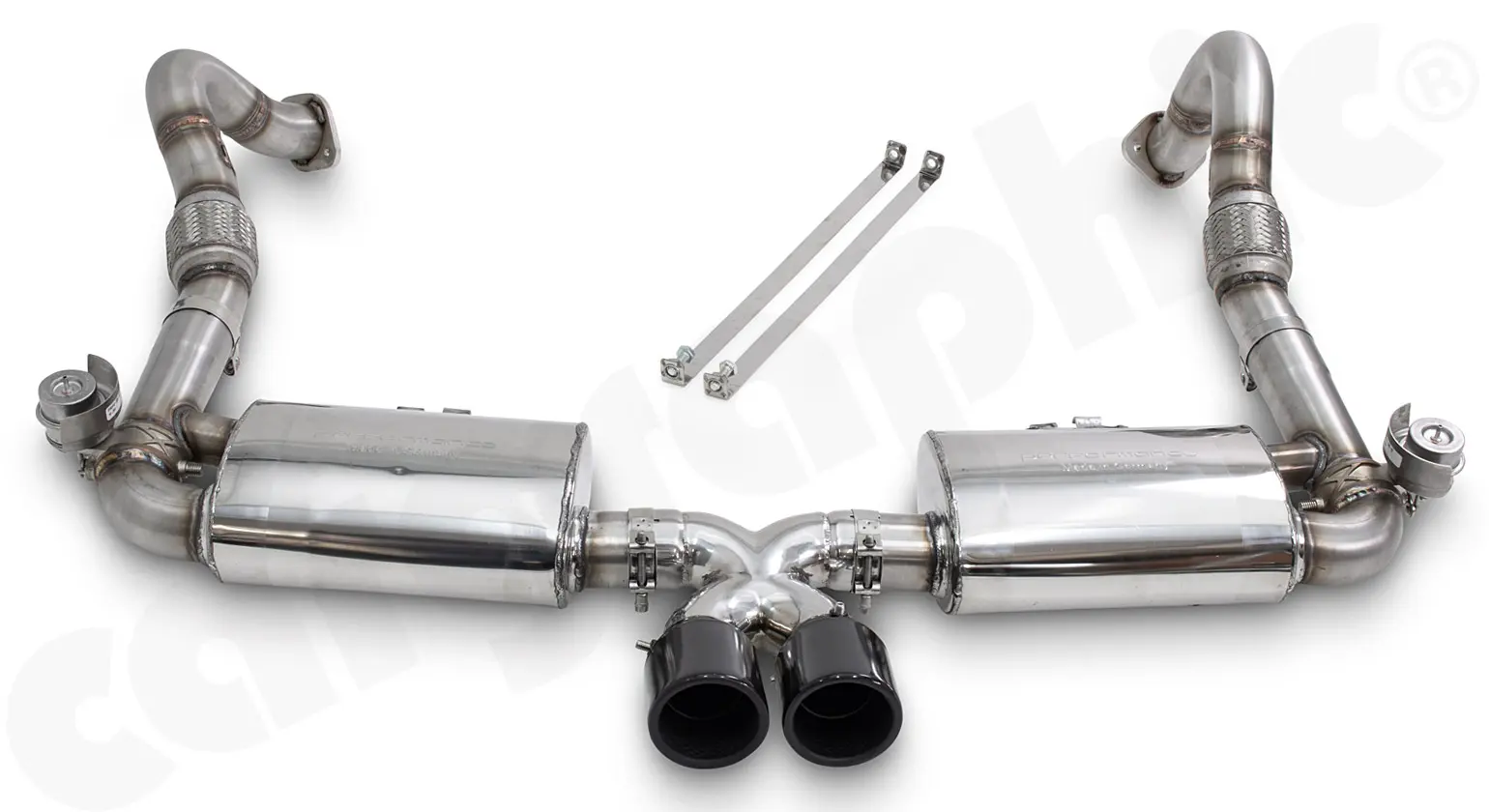 CARGRAPHIC Endschalldämpfer für Porsche 718 