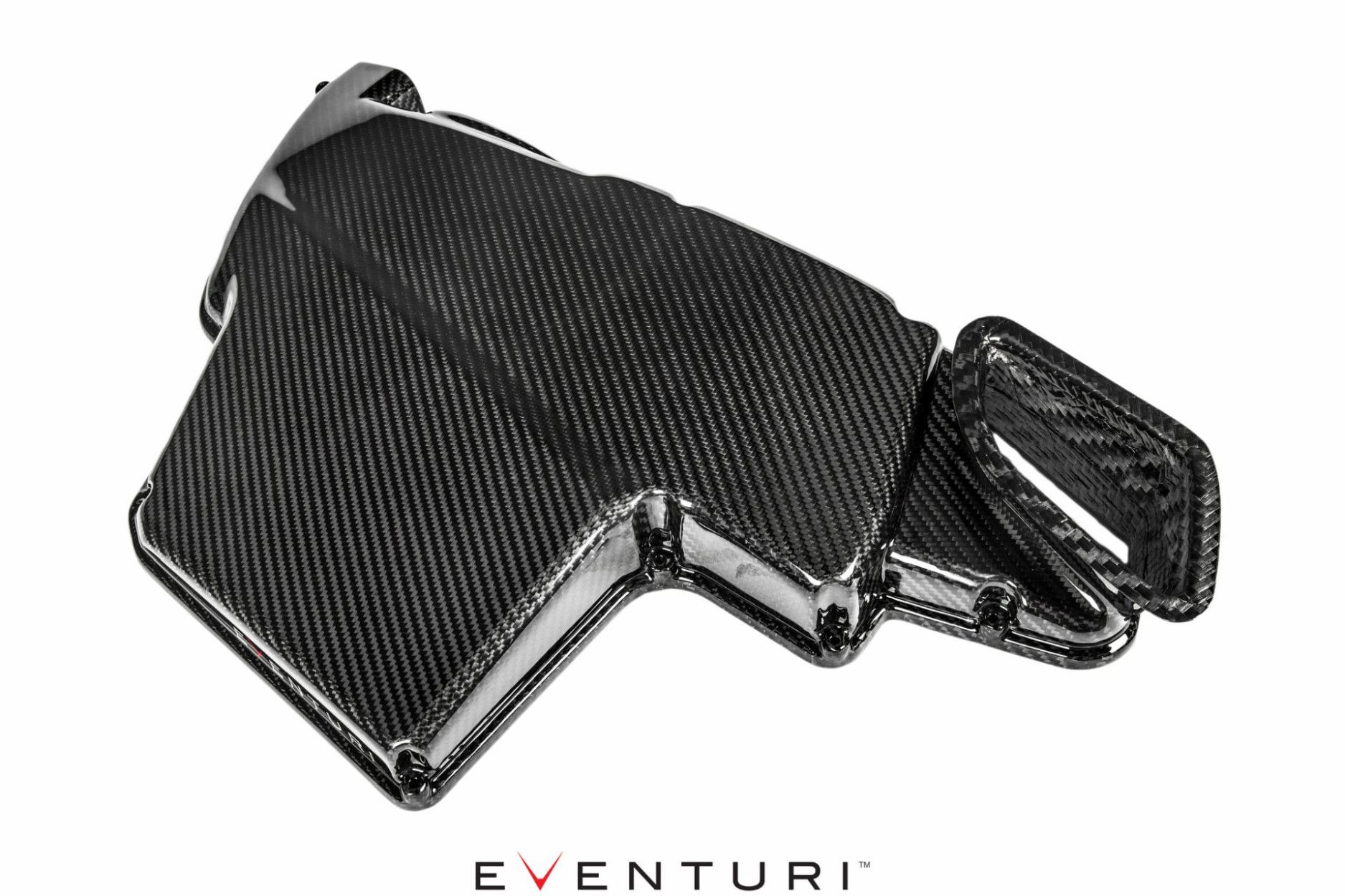 Eventuri Carbon Luftfilterabdeckung für BMW E90 E92 E93 M3 - carbon glanz