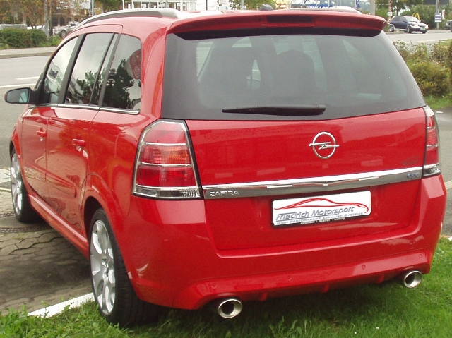 Friedrich Motorsport Duplexanlage für Opel Zafira B Foto