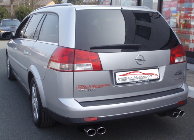 Friedrich Motorsport Duplex Endschalldämpfer Vectra C kaufen