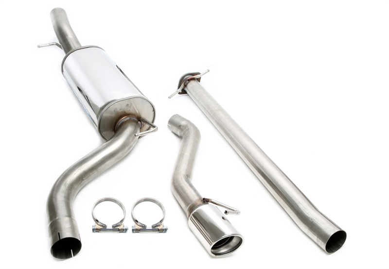 TA Technix Edelstahlanlage 1x100mm passend für Ford Focus RS