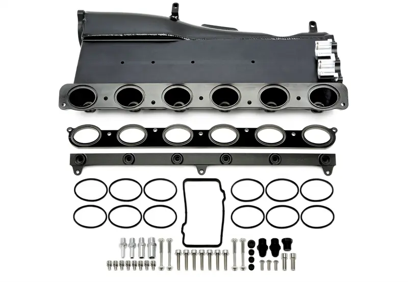 TA Technix Ansaugbrücken Set schwarz passend für BMW 1er Serie, 2er Serie, 3er Serie, 4er Serie, 5er Serie, 6er Serie, 7er Serie, X3er, X4er - Motorcode B58/Gen 1