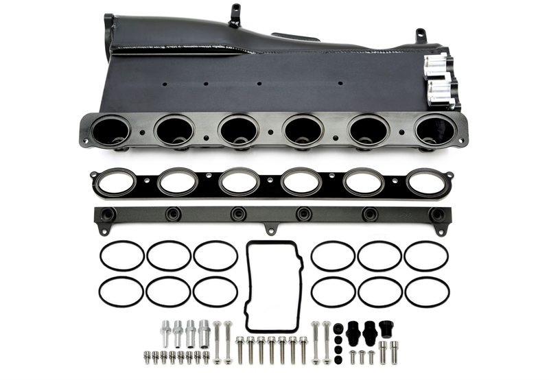 TA Technix Ansaugbrücken Set schwarz passend für BMW 1er Serie, 2er Serie, 3er Serie, 4er Serie, 5er Serie, 6er Serie, 7er Serie, X3er, X4er - Motorcode B58/Gen 1
