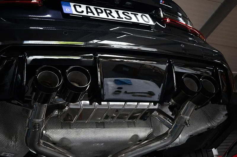 Capristo Komplettanlage ECE für BMW M3/M4 G8X mit geraden Endrohren