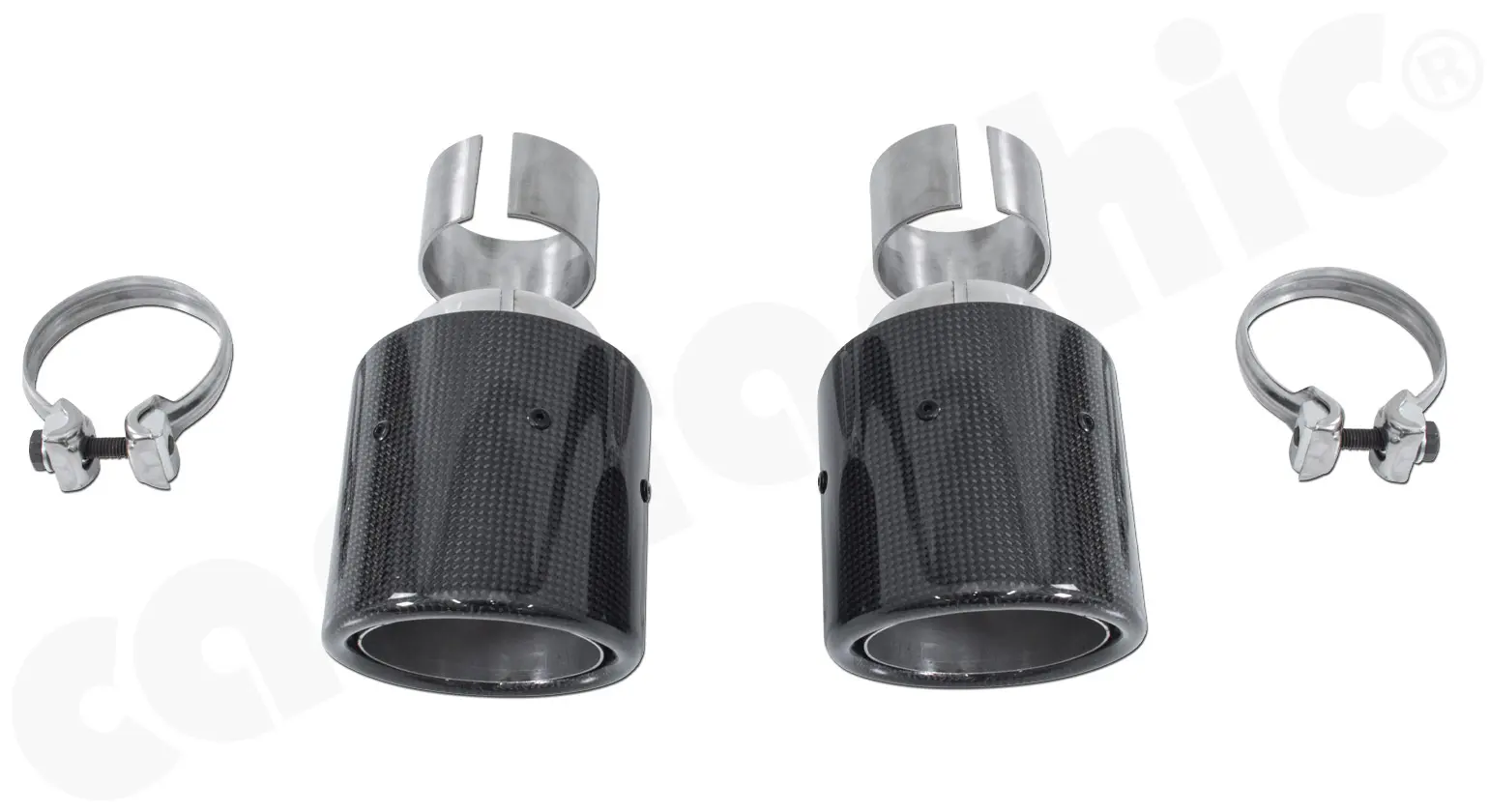 CARGRAPHIC Sport Endrohre für Porsche 718 