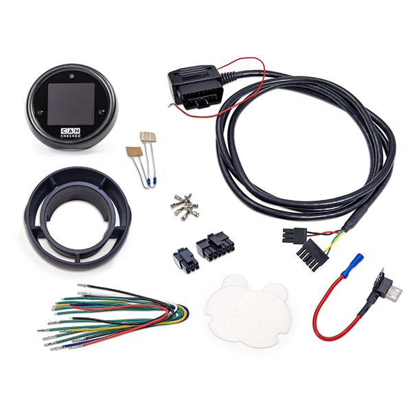 CANchecked Daten-Display Chevrolet Camaro Gen6 LHD/RHD MFD15 Gen2 with 52mm bezel
