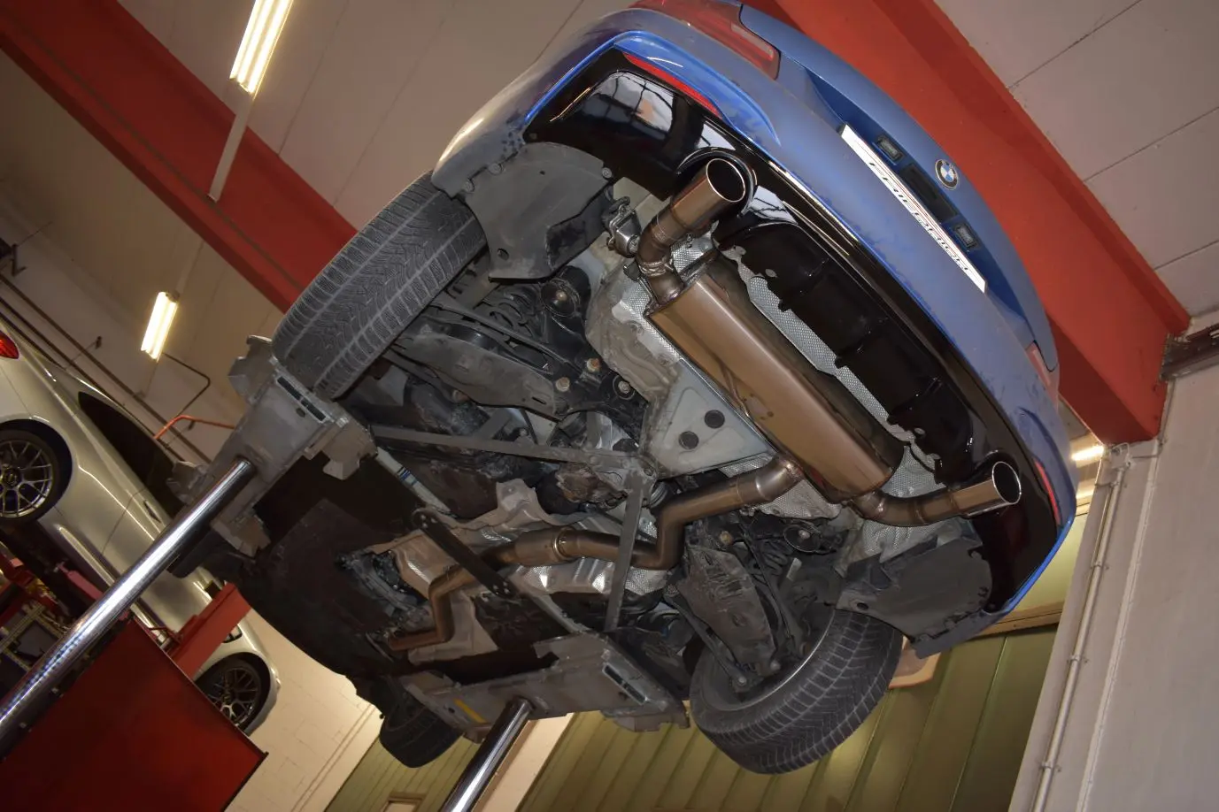 Friedrich Motorsport 76mm Duplex-Anlage BMW 2er F22/F23 M240i-Heck