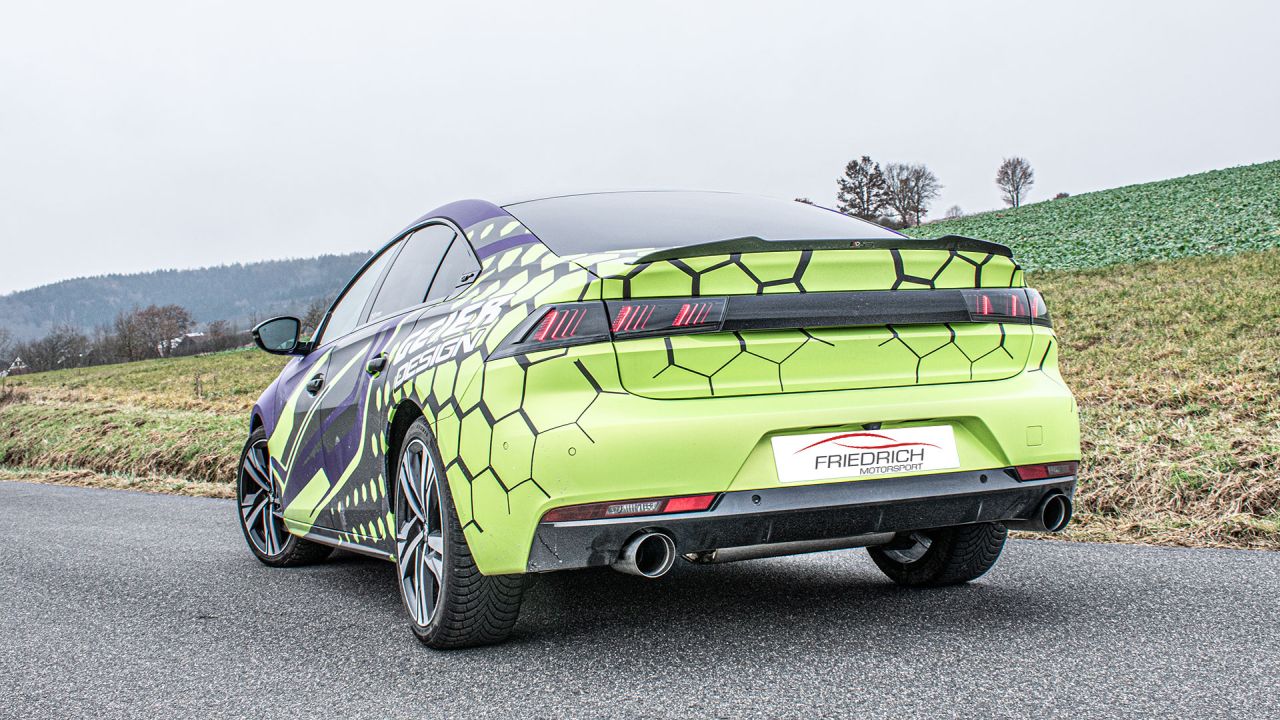 Friedrich Motorsport 76mm Duplex-Anlage Peugeot 508 II Limousine GT 