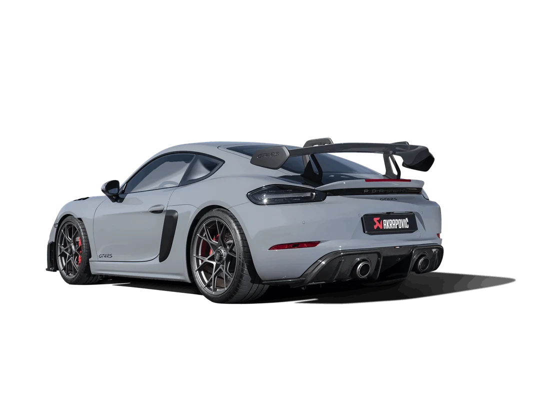 Akrapovic Carbon Diffuser für Porsche 718 GT4 RS 