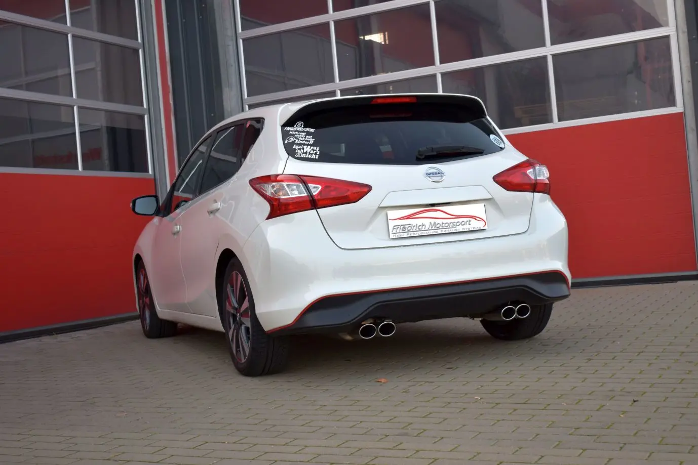 Friedrich Motorsport Duplex-Anlage Nissan Pulsar 