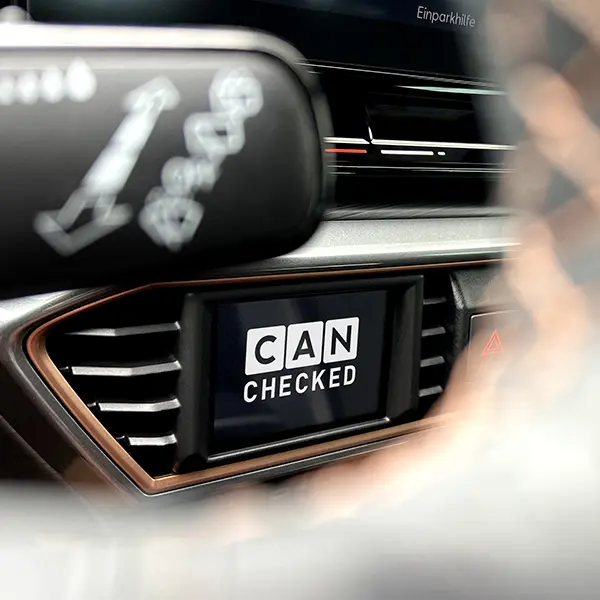 CANchecked Daten-Display Cupra Formentor KM/ Leon KL LHD MFD28 Gen2