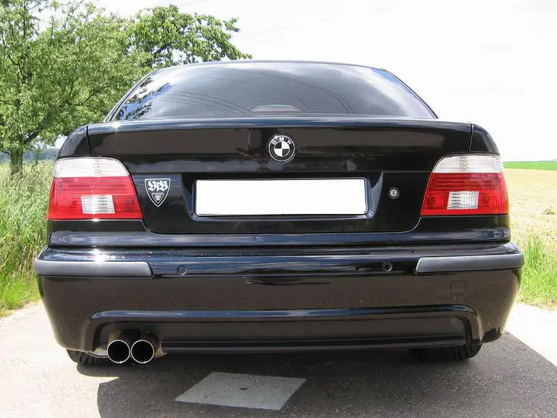 Eisenmann Endschalldämpfer für BMW E39 Limousine 528i 2x76mm