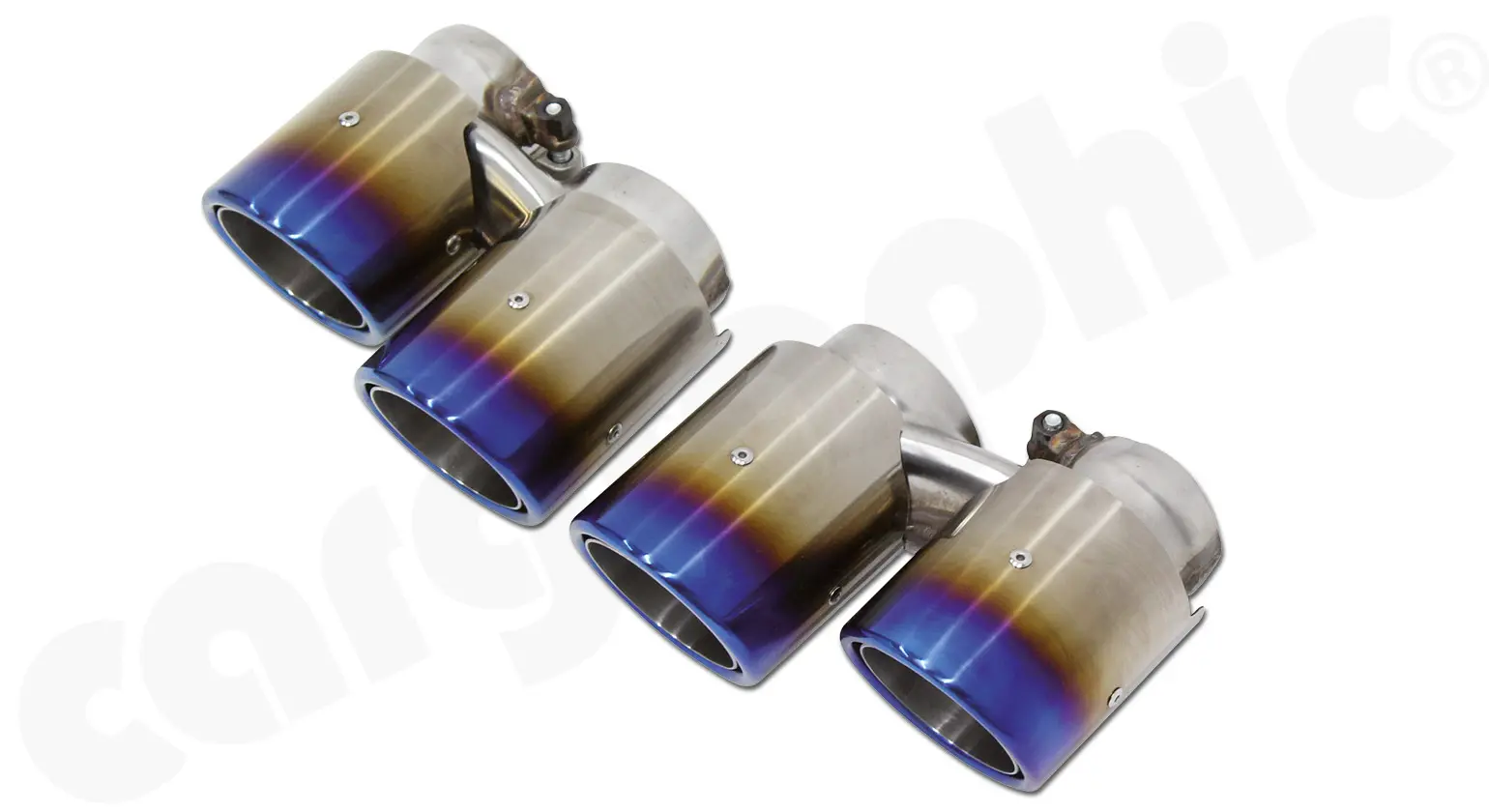 CARGRAPHIC Sport Endrohre für Porsche 997/991 Foto