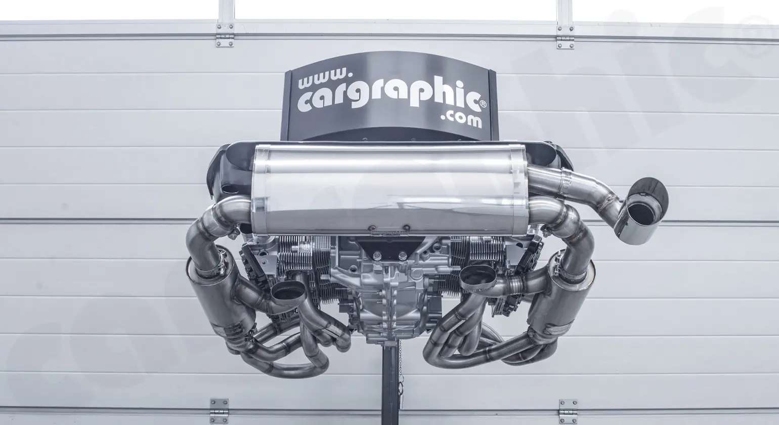 CARGRAPHIC Sportauspuff für Porsche 911 964 RS Tuning