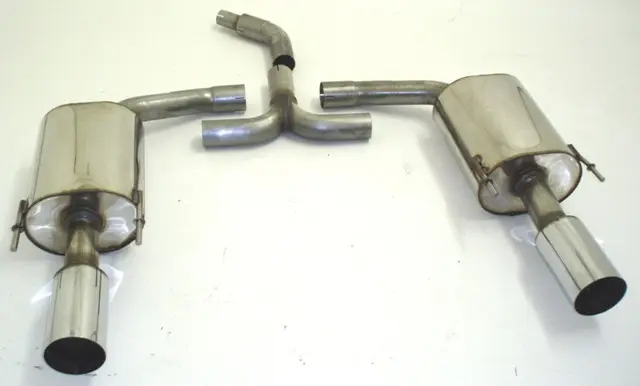  Duplex Sportendschalldämpfer für Opel Insignia