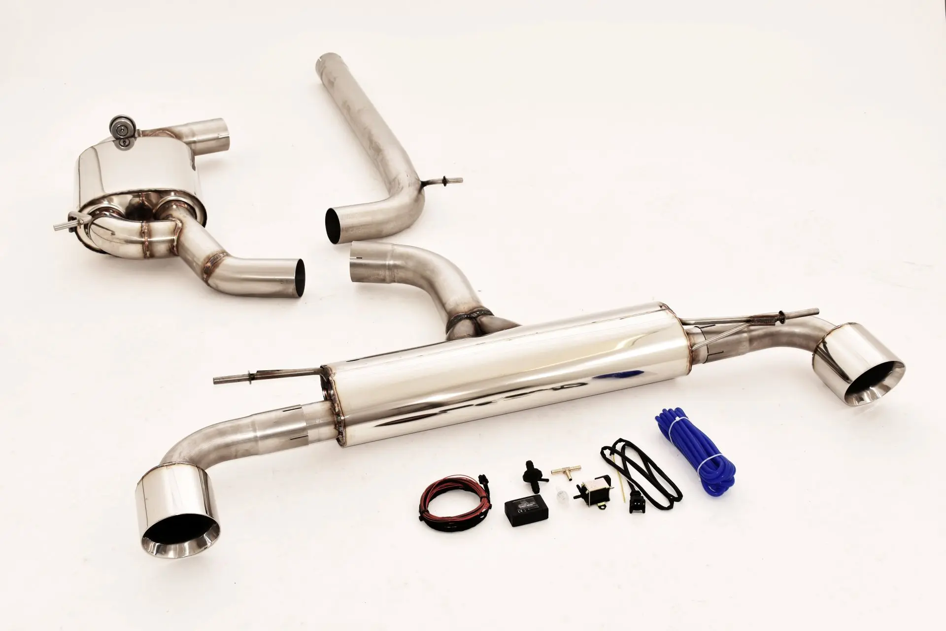 StreetBeast 76mm Duplex-Anlage mit Klappensteuerung, VW Beetle 5C inkl. Dune 