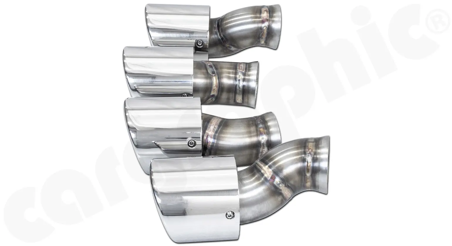 CARGRAPHIC Doppelendrohrsatz für Porsche Panamera 970.1 Bild