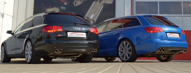 Friedrich Motorsport Duplex 2x76mm Audi S6 4F Quattro 