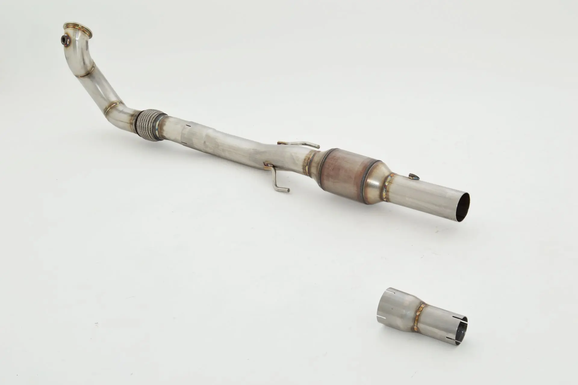 Friedrich Motorsport  76mm Downpipe mit 200 Zellen Sport-Kat. Edelstahl