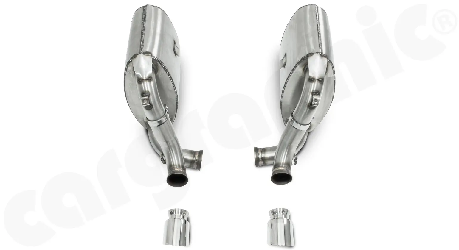 CARGRAPHIC Endrohrsatz für Porsche 993 Carrera RS Tuning