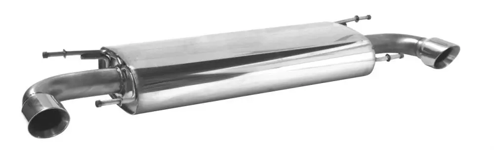 Bastuck Sportauspuff für Mazda 3 (13-) Sport (BM) 2x 1x90mm, 30° schräg geschnitten, Race-Look