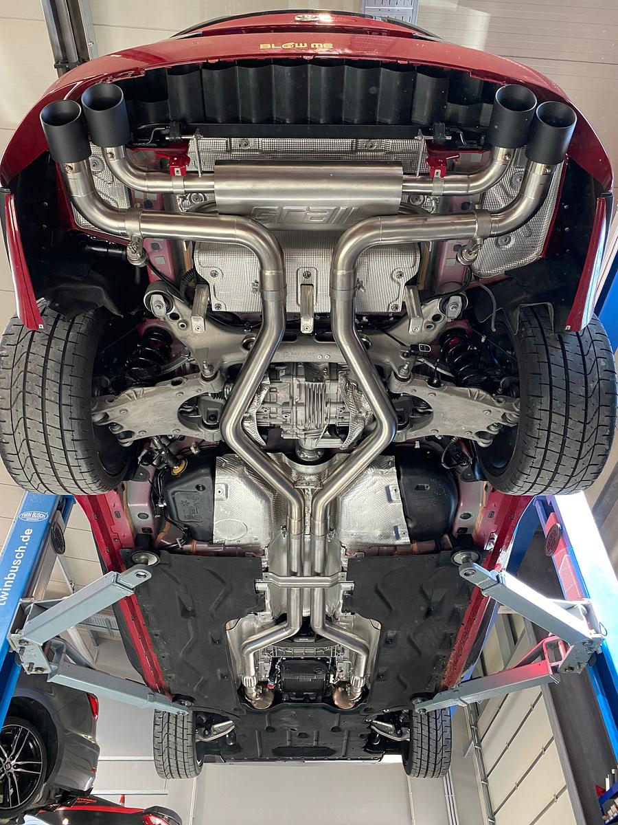 GRAIL Komplettanlage Alfa Romeo Giulia Quadrifoglio 3 Zoll ECE