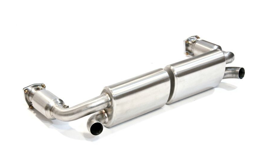 Zinram Porsche 911 996 Turbo S Edelstahl Abgasanlage 