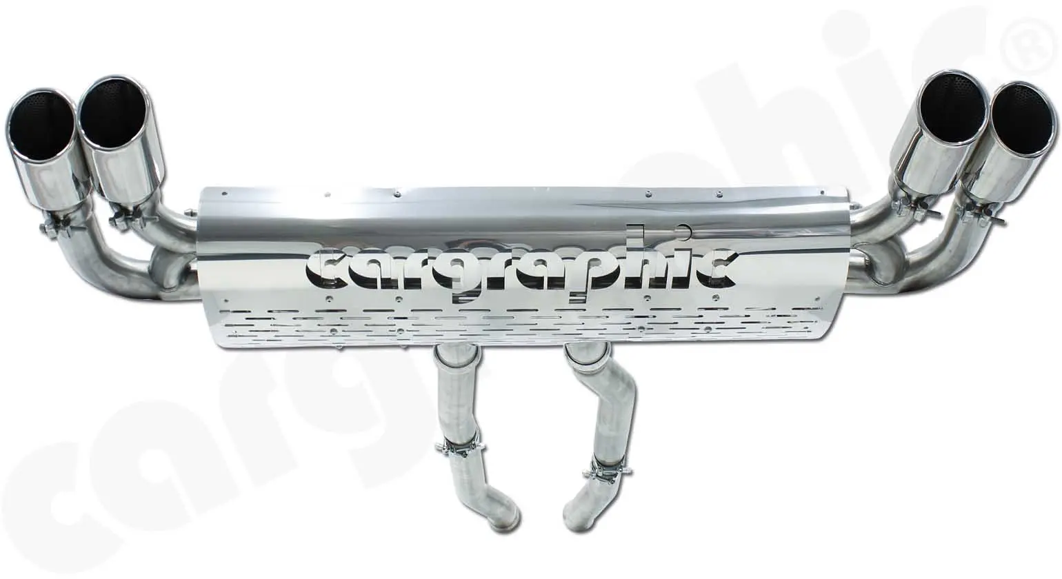 CARGRAPHIC Sport Endschalldämpfer für Porsche Cayenne Foto