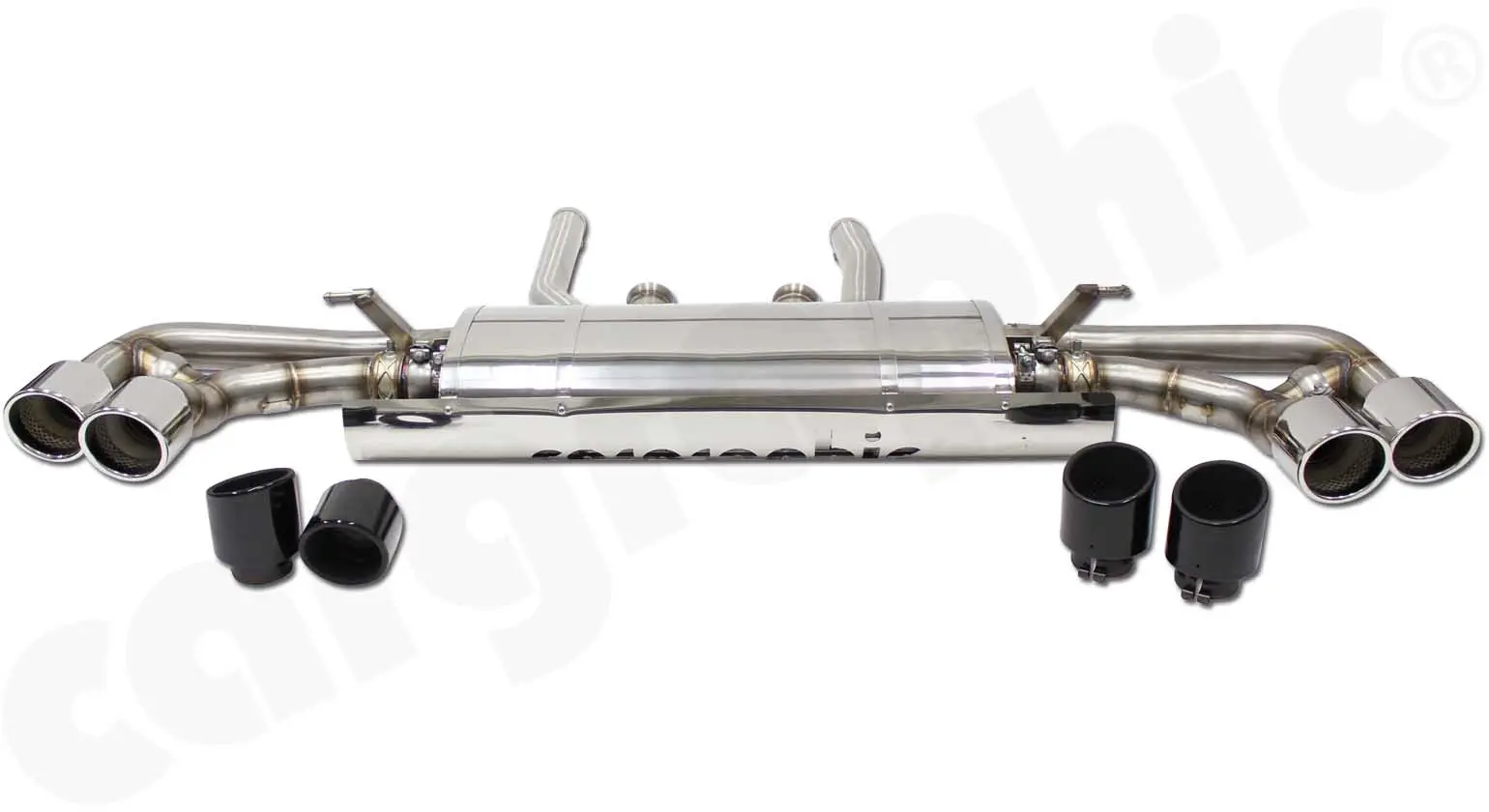 CARGRAPHIC Sportauspuff für Porsche Cayenne 958.2 