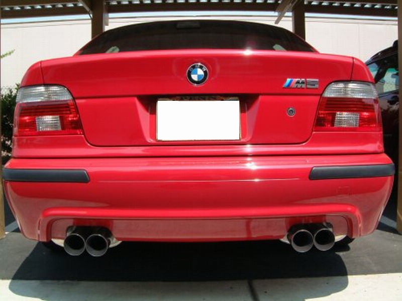Eisenmann Endschalldämpfer für BMW E39 M5 Race-Version