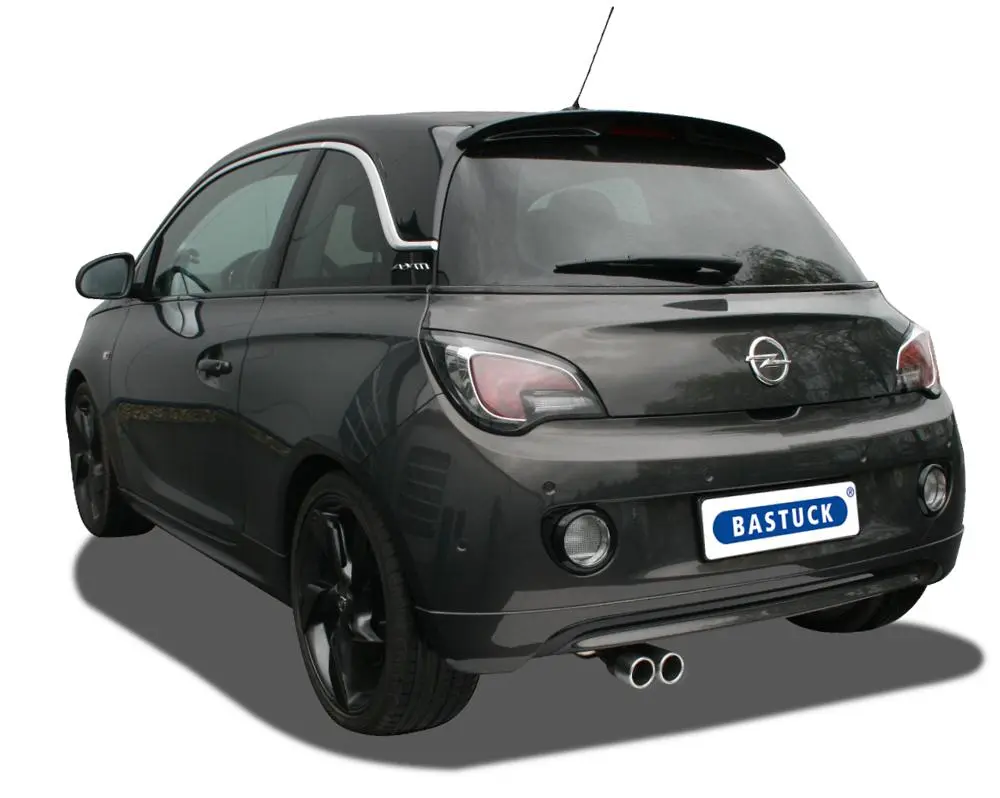 Bastuck Sportauspuff Opel Adam 2x70mm gerade Foto
