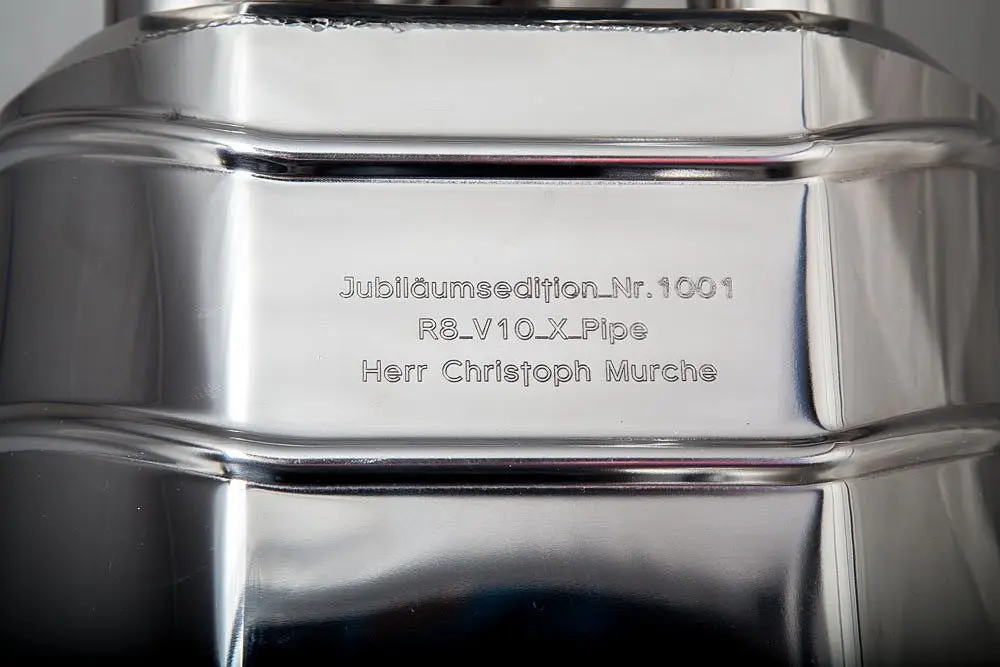 Capristo Endschalldämpfer ECE für Audi R8 V10 