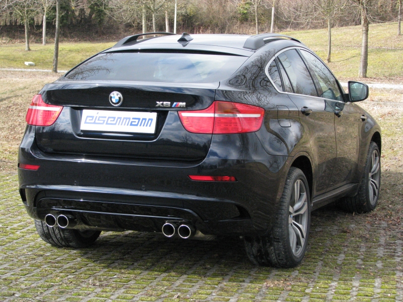 Eisenmann Endschalldämpfer für BMW X5 E70 M 4x90mm EG-Genehmigung