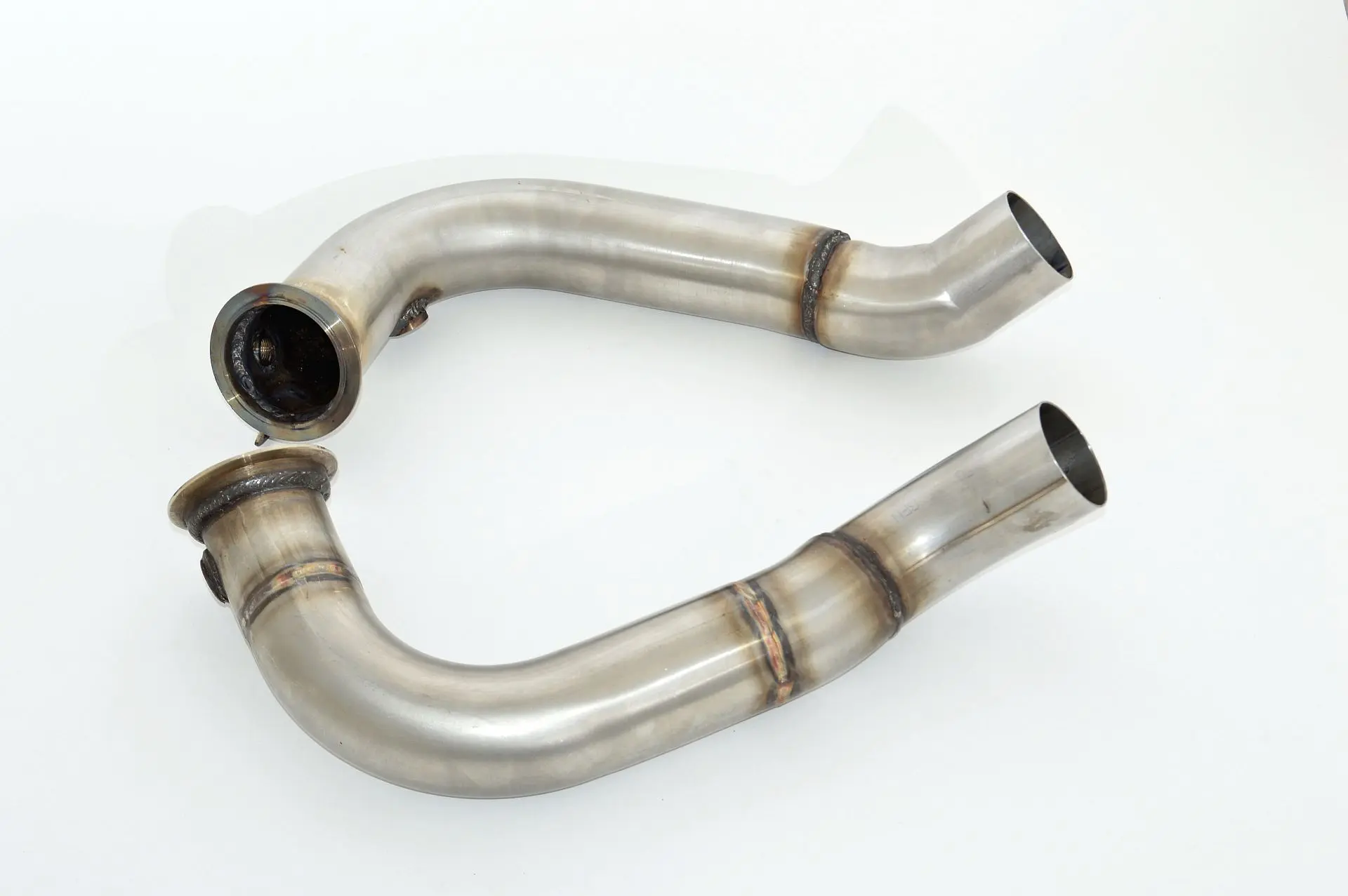 Friedrich Motorsport 76mm Downpipe-Satz Edelstahl 